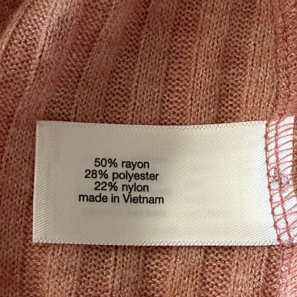 NWT Lane Bryant One Shoulder Ribbed Knit Top‎ Size 18/20 Banded Hem Honey Ginger - Picture 8 of 14